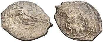 Великое княжество Нижегородско-Суздальское, Нижний Новгород денга 1423-1429 Вел. князь Даниил Борисович серебро 507-622