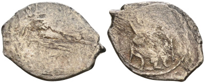 Великое княжество Нижегородско-Суздальское, Нижний Новгород денга 1423-1429 Вел. князь Даниил Борисович серебро 507-622