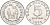 Индонезия 5 рупий 1974 FAO, программа планирования семьи KM 37 алюминий UNC 4149-624