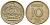 Швеция 10 эре 1957 T;S, Густав VI Адольф (1950-1973) KM 823 серебро 3309-425