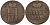 Россия 1 копейка 1855 ЕМ, Николай I (1826-1855) Биткин 609 медь 4159-534