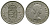 Великобритания 1 шиллинг 1954 Елизавета II (1952-2022), Шотландский герб KM 905, Spink 4148 медно-никель 4384-544