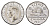Канада 5 центов 1951 Георг VI (1936-1952), бобр KM 42a хромированная сталь 4679-664
