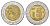 Мексика 5 песо 2005 KM 605 биметалл 4675-314