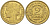 ФРАНЦИЯ 2 ФРАНКА 1938 ТИП MORLON KM 886, LE FRANC 268.11 алюминиевая бронза 3855-114