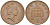 Великобритания 1 пенни 1988 Елизавета II (1952-2022) KM 935, Spink 4381 (B3) бронза 117-131