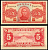 Китай 5 юаней 1940 японская оккупация, Сунь Ятсен, мавзолей Pick J10e бумага UNC (пресс) 2196-44-3-2