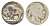 США 5 центов 1913-1938 KM 134 медно-никель 4580-954