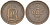 Швеция 2 эре 1884 Оскар II (1872-1907) король Швеции и Норвегии, крупные буквы, открытая 4 KM 746 (524) бронза 4402-314