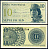 Индонезия 10 сенов 1964 девушка волонтер Pick 92 a бумага UNC (пресс) 6266-1-3-2