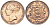 Джерси 1/26 шиллинга 1861 Виктория (1837-1901) KM 2 медь 4517-1011