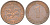 ФРГ 1 ПФЕННИГ 1975 D KM 105, J. 380 сталь плакированная медью 4181-616