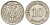 Германия 10 пфеннигов 1912 E KM 12, Jager 13, Weege 8 медно-никель 219-224