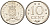 Нидерландские Антилы 10 центов 1980 Беатрикс (1980-2013) KM 10 никель 4115-233