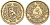 ФИНЛЯНДИЯ 5 МАРОК 1933 S KM 31 алюминиевая бронза 4563-346