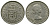 Великобритания 1 шиллинг 1962 Елизавета II (1952-2022), Шотландский герб KM 905, Spink 4148 медно-никель 4384-655