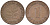 ФРГ 1 ПФЕННИГ 1950 D KM 105, J.380 сталь плакированная медью 112-926