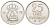 Швеция 25 эре 1973 U, Густав VI Адольф (1950-1973) KM 836 медно-никель UNC 112-1221