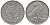 Бельгия 1 франк 1939 Леопольд III (1934-1950), Belgique-Belgie, лев KM 119 никель 4163-157