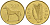 Ирландия 20 пенсов 1996 лошадь KM 25 никель бронза 4140-343