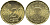Нидерланды 20 евроцентов 2003 Беатрикс (1980-2013) KM 238 латунь UNC 08-1024