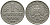ФРГ 1 МАРКА 1966 F KM 110, J. 385 медно-никель 41-1213