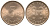 ФИНЛЯНДИЯ 5 ПЕННИ 1965 KM 45 медь 100-963
