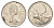 Канада 25 центов 1986 Елизавета II (1952-2022), олень KM 74 никель 4638-533