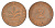 ФРГ 2 пфеннига 1980 J KM 106a, J.381a сталь плакированная медью 4630-1239