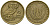 Греция 2 драхмы 1973 сова, феникс в огне KM 108 никель латунь 4138-1213
