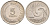 Сингапур 5 центов 1980 большая белая цапля KM 2 медно-никель UNC 4588-316