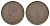 Кипр 1/2 пиастра 1930 Георг V (1910-1936) KM 17 бронза 4127-1211