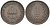 Венгрия 1 филлер 1893 КВ, Франц Иосиф I (1848-1916) KM 480 бронза 4585-152