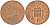 Великобритания 1 пенни 1993 Елизавета II (1952-2022) KM 935a, Spink 4391 (B4) сталь плакированная медью UNC 3955-526