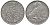 Бельгия 1 франк 1939 Леопольд III (1934-1950), Belgique-Belgie, лев KM 119 никель 4163-243