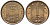 Нидерландские Антилы 1 цент 1970 Юлиана (1948-1980) KM 8 бронза UNC 4118-852