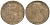 Великобритания 1/2 пенни 1887 Виктория (1837-1901) KM 754, Spink 3956 бронза 34-142