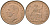 Великобритания 1 пенни 1948 Георг VI (1936-1952) KM 845, Spink 4114 бронза    82-841