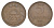 Латвия 5 сантимов 1922 KM 3 бронза 4636-241