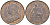 Великобритания 1 пенни 1901 Виктория (1837-1901) KM 790, Spink 3961 бронза  UNC  4590-1044