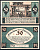 Санкт-Тёнис (Пруссия, Рейн) 50 пфеннигов 1920 Mehl Grabowski 1167.1a-4/5 бумага UNC (пресс) 7553-21-1-2