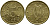 ИРЛАНДИЯ 50 ЕВРОЦЕНТОВ 2002 KM 37 латунь 4390-1017