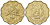 Гонконг 20 центов 1997 KM 67 никель латунь 4580-1052
