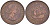 Великобритания 1/2 пенни 1965 Елизавета II (1952-2022) KM 896, Spink 4158 бронза 4561-535