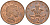 Великобритания 2 пенса 2000 Елизавета II (1952-2022) KM 987, Spink 4690 (C5) сталь плакированная медью 177-743