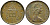 Великобритания 1 пенни 1973 Елизавета II (1952-2022) KM 915, Spink 4237 (B1) бронза 4393-254