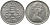 Великобритания 5 пенсов 1970 Елизавета II (1952-2022) KM 911, Spink 4233 (D1) медно-никель 65-947