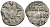 ВЕЛИКОЕ КНЯЖЕСТВО МОСКОВСКОЕ ДЕНГА 1535 - 1547 ИВАН IV ВАСИЛЬЕВИЧ, МОСКОВСКИЙ МОНЕТНЫЙ ДВОР, 0,36 ГР ГиК №48 серебро 262-1251