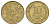 Чили 10 песо 1982 KM 218 латунь UNC 4155-135