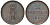 Ганновер 2 пфеннига 1851 B, Эрнст Август (1837-1851) KM 202.1, AKS 124, J. 75 медь 4681-1042